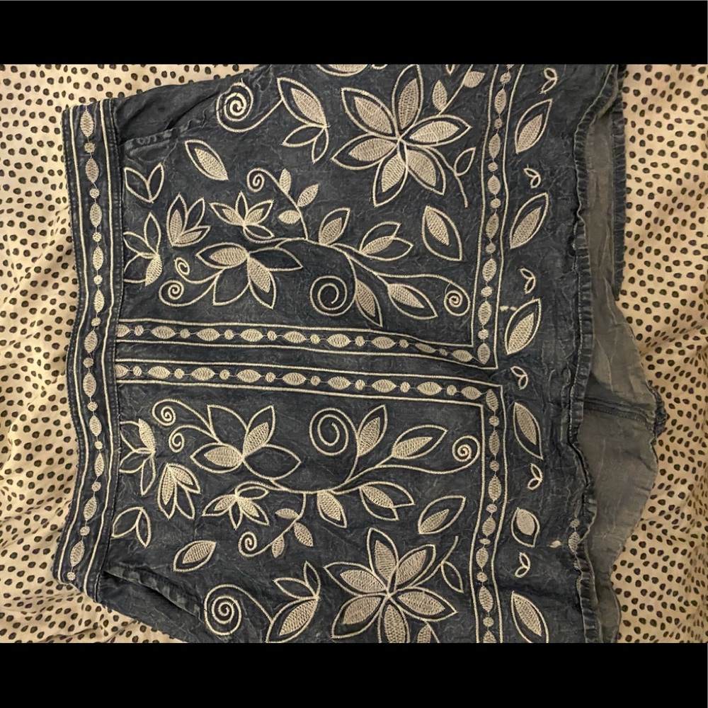 Cute Jean with Embroidered design